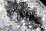 Sparkling Purple Amethyst Geode - Uruguay #57213-1